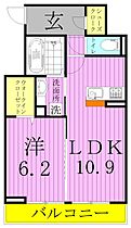 ファミユC 202 ｜ 東京都足立区東伊興１丁目1-21（賃貸アパート1LDK・2階・43.48㎡） その2