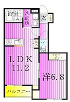 グランジュール 102 ｜ 東京都足立区古千谷本町１丁目2-20（賃貸アパート1LDK・1階・40.57㎡） その2