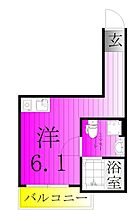 セレーノ舎人 305 ｜ 東京都足立区古千谷本町１丁目4-17（賃貸アパート1R・3階・18.25㎡） その2