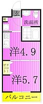 アーバーハイツ六町4丁目 307 ｜ 東京都足立区六町４丁目7-36（賃貸マンション1DK・3階・25.50㎡） その2