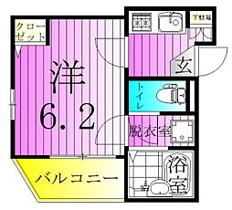 グランシャレー北千住II 3階