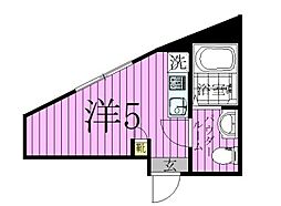 ルネコート五反野 2階
