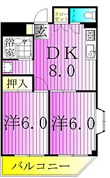 間取図画像 2DK