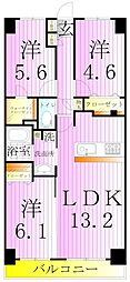 サンパレス綾瀬 5階
