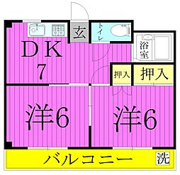 サワーハイツ中央本町 3階