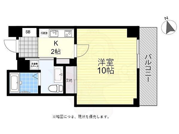 クラヴィーア仙川 ｜東京都調布市若葉町２丁目(賃貸マンション1K・2階・29.67㎡)の写真 その2