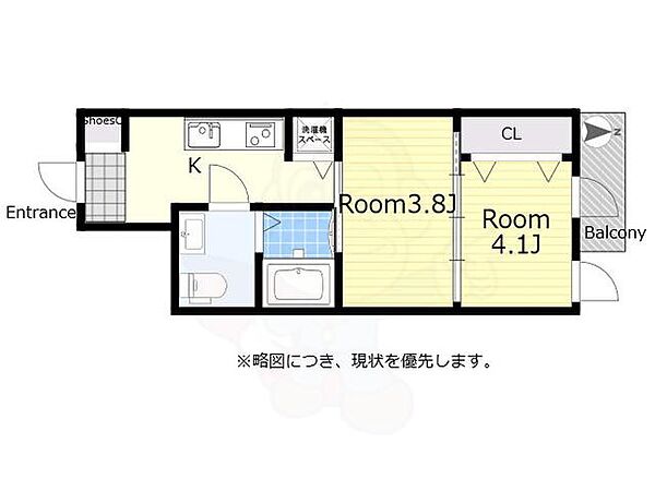 コルティーレ上北沢 ｜東京都世田谷区上北沢５丁目(賃貸マンション2K・3階・26.30㎡)の写真 その2