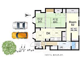 北烏山1丁目住宅（最長半年間の短期利用限定）  ｜ 東京都世田谷区北烏山１丁目（賃貸一戸建3DK・1階・65.00㎡） その2