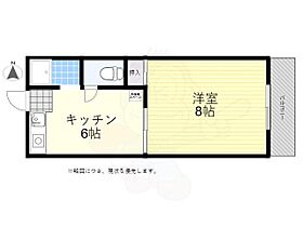 東京都杉並区上高井戸１丁目（賃貸アパート1K・2階・23.14㎡） その2