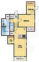 ベルリード烏山  ｜ 東京都世田谷区北烏山６丁目（賃貸アパート1LDK・2階・50.51㎡） その2