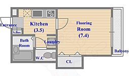 ソルクレスト北烏山 1階