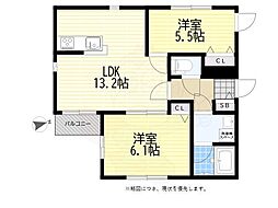 新川レジデンス 2階/-
