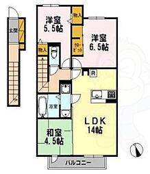 北野翠亭2 2階/-