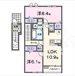 ラフェルム千歳烏山 2階