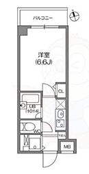 ガーラプレイス八幡山壱番館 1Kの間取図画像