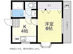 フローラ第2 2階/-
