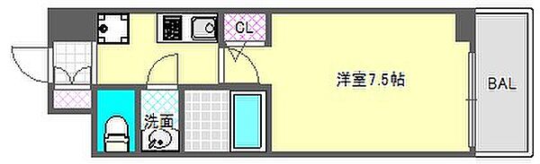 ミアカーサあわざ ｜大阪府大阪市西区立売堀３丁目(賃貸マンション1K・10階・24.09㎡)の写真 その2