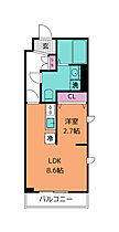 フォレスト柏木  ｜ 宮城県仙台市青葉区柏木３丁目（賃貸アパート1R・2階・30.74㎡） その2