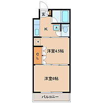 宮城県仙台市青葉区高松１丁目（賃貸マンション2K・1階・28.35㎡） その2