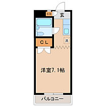 BAU銀杏町  ｜ 宮城県仙台市宮城野区銀杏町（賃貸マンション1R・1階・21.00㎡） その2