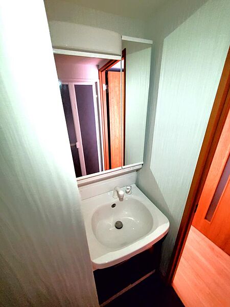 画像18:人気のシャワー付き洗面化粧台です。身だしなみを整えるに便利です。
