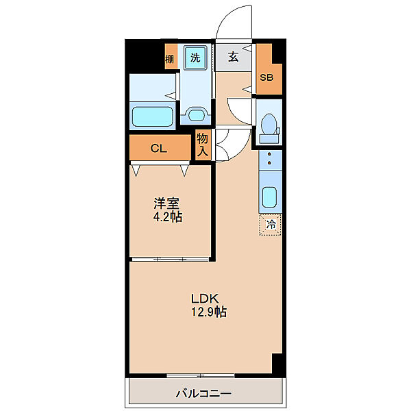 アークデュオ仙台宮町 ｜宮城県仙台市青葉区宮町５丁目(賃貸マンション1LDK・7階・40.00㎡)の写真 その2