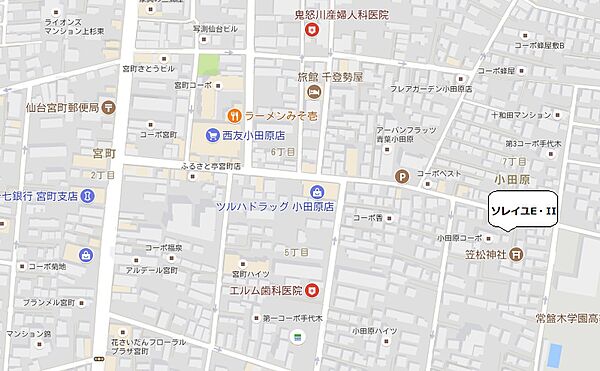 画像30:仙台駅・中心部徒歩圏内の立地です。