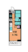 宮城県仙台市若林区大和町１丁目10-8-7（賃貸アパート1R・2階・20.49㎡） その2