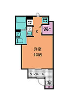 宮城県仙台市青葉区柏木２丁目（賃貸アパート1R・1階・28.15㎡） その2