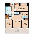 グランカーサ仙台五橋13階14.8万円