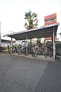 屋根付き駐輪場