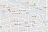 地図：生活に便利な施設が充実しております。