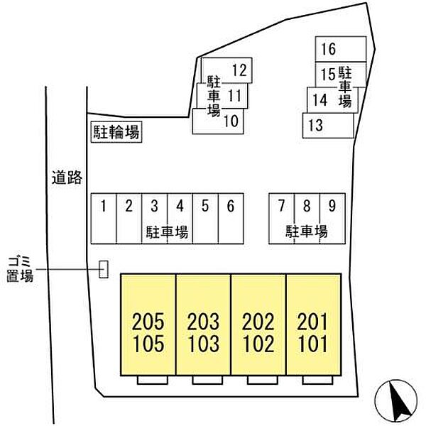 カーサ ソレイユ II 102号室｜茨城県土浦市真鍋(賃貸アパート2LDK・1階・50.38㎡)の写真 その3