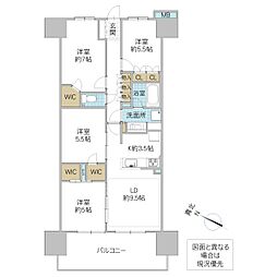 間取図画像 4LDK