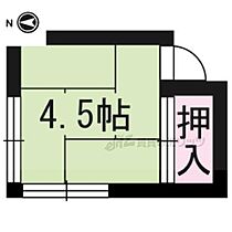 京都府京都市左京区一乗寺東浦町（賃貸アパート1K・1階・9.00㎡） その2