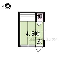 あおい荘 27 ｜ 京都府京都市左京区下鴨東塚本町（賃貸アパート1R・2階・10.00㎡） その2