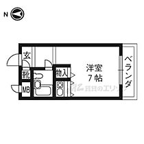 コスモＬ下鴨  ｜ 京都府京都市左京区下鴨夜光町（賃貸マンション1R・5階・17.54㎡） その2