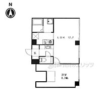 ＣＯＣＯ下鴨 201 ｜ 京都府京都市左京区下鴨西林町（賃貸マンション1LDK・2階・43.70㎡） その2