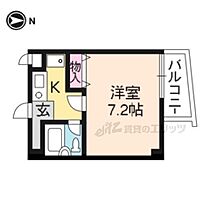 京都府京都市上京区裏門通中立売下る高台院竪町（賃貸マンション1K・4階・20.00㎡） その2