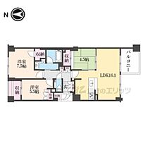 京都府京都市中京区大炊町（賃貸マンション3LDK・2階・73.40㎡） その2