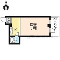 京都府京都市左京区新生洲町（賃貸マンション1R・4階・18.79㎡） その2