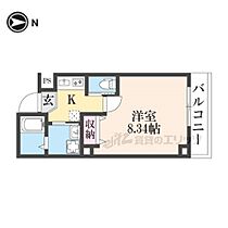 京都府京都市上京区小山町（賃貸マンション1K・3階・24.72㎡） その2