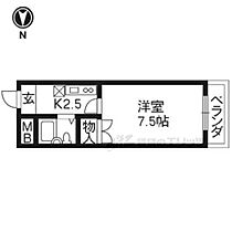 コーポフナコシ 406 ｜ 京都府京都市中京区衣棚通丸太町下る玉植町（賃貸マンション1K・4階・18.30㎡） その2