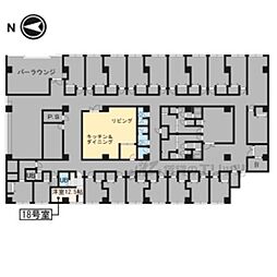 叡山電鉄叡山本線 茶山・京都芸術大学駅 徒歩11分の賃貸マンション 2階ワンルームの間取り