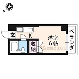 MinatoHouse ワンルームの間取図画像