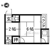 京都府京都市左京区田中南西浦町（賃貸アパート1K・2階・11.50㎡） その2