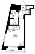 東京都中野区新井1丁目（賃貸マンション1R・3階・24.25㎡） その2