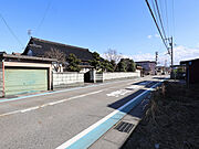 前面道路（幅員6m）融雪あり　《北側→南側》