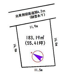 物件画像 富山市山室荒屋　土地