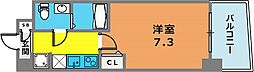 セレニテ神戸プリエ 1Kの間取図画像